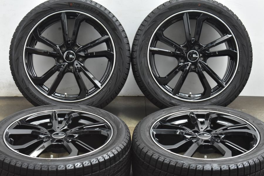 美品】ブランドルライン LEZIO 18in 7.5J +38 PCD114.3 ヨコハマ