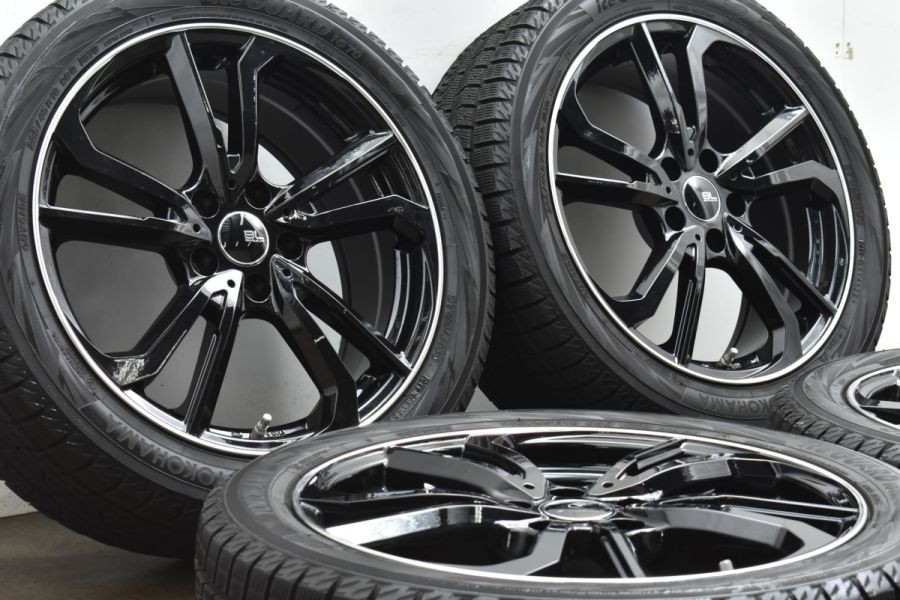 美品】ブランドルライン LEZIO 18in 7.5J +38 PCD114.3 ヨコハマ