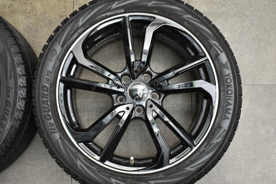美品】ブランドルライン LEZIO 18in 7.5J +38 PCD114.3 ヨコハマ