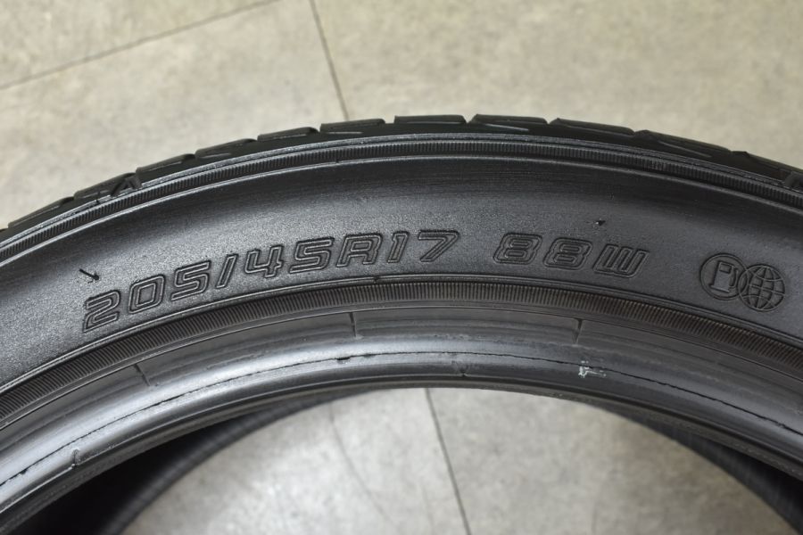 良好品】ダンロップ ルマンV 205/45R17 4本セット アクア ヴィッツ GRヤリス ノート ロードスター MINI クーパー クラブマン 中古  タイヤのみ | パーツ販売ナンバーワン