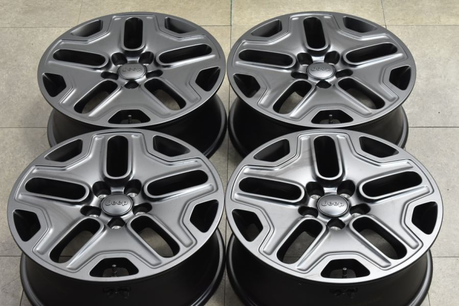 17インチのホイール4本 Jeepコンパスにて使用。タイヤ圧