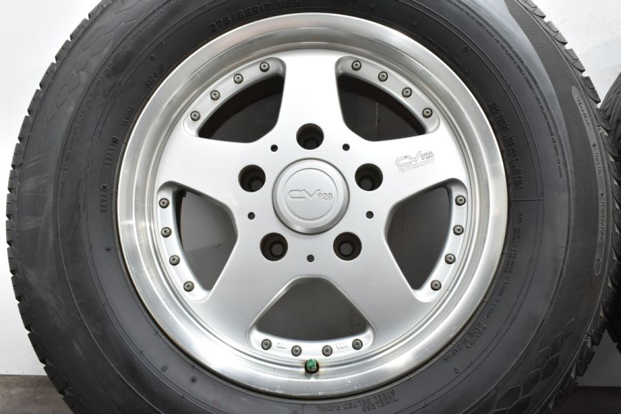 【BS DUELER A/T 001 275/65R17】夏タイヤ【トヨタ ランクル100 後期 純正ホイール 17インチ 8J5HPCD150+60】2017年製 バリ溝　(MTM03) クレジットカード QR決済可能 BS DUELER A/T 001 275/65R17】夏タイヤ【トヨタ ランクル100 後期