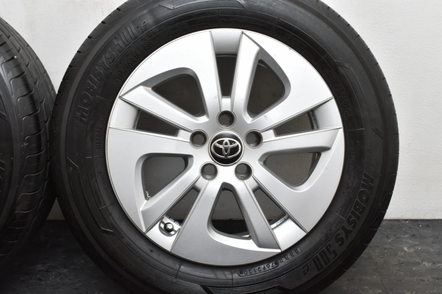 トヨタ 50 プリウス ノーマル 純正 15in 6.5J+40 195/65R15 ウィッシュ 