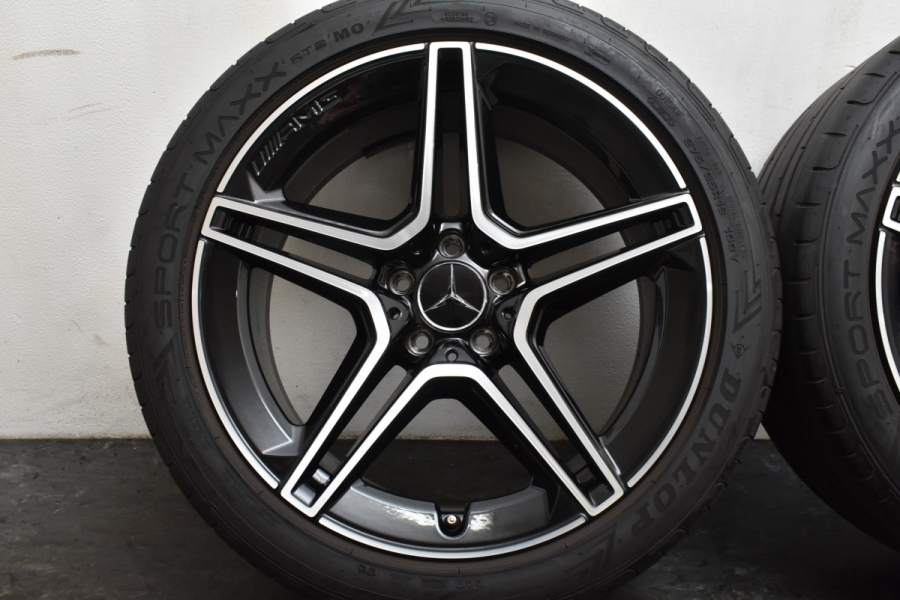 美品】ベンツ C257 CLSクラス CLS450 AMG 純正 19in 8J +33 9J +28 ダンロップ スポーツマックス RT2 245/40R19  275/35R19 W257 MO 承認 | パーツ販売ナンバーワン