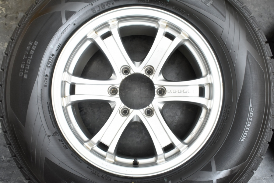 中古 DUNLOP WINTER MAXX KEELER アルミホイールセット 中古 DUNLOP WINTER MAXX KEELER アルミホイールセット