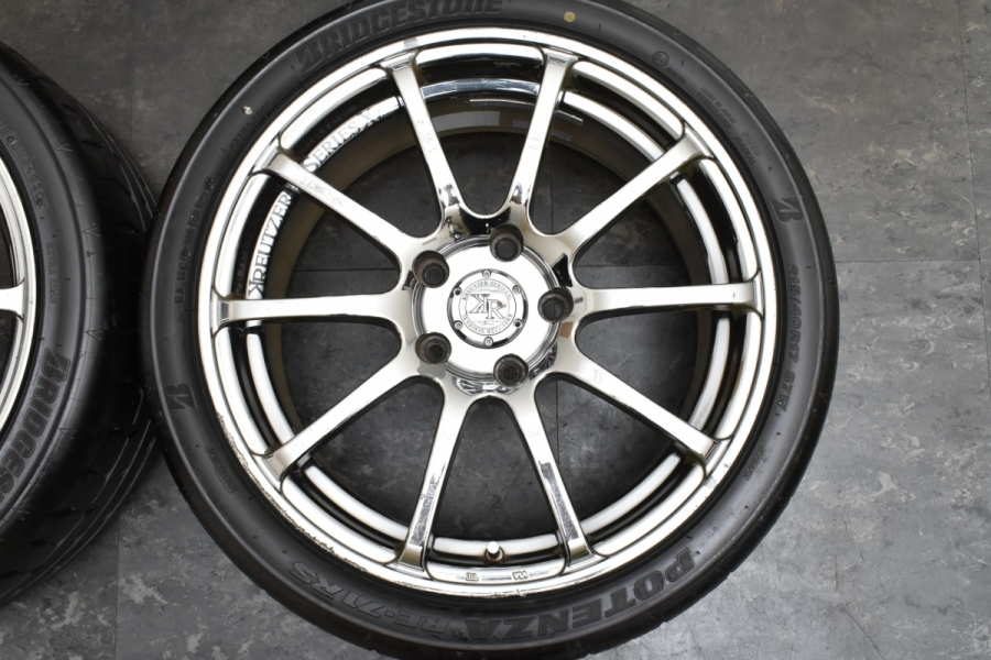 絶版 人気ホイール】クロイツァー Xi 17in 7.5J +45 PCD114.3