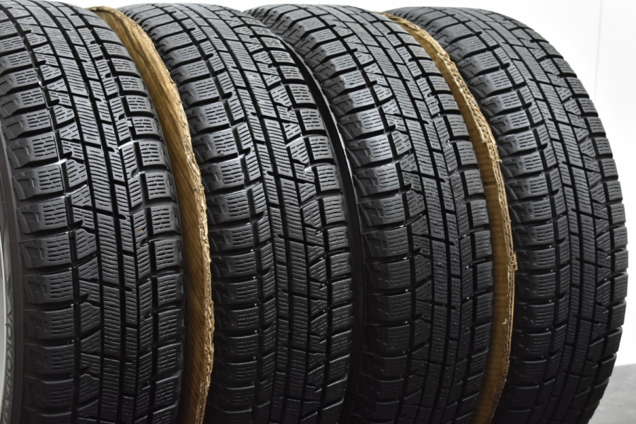 【美品】ゼレーナ 14in 4.5J +45 PCD100 ヨコハマ アイスガード5PLUS iG50＋ 155/65R14 N-BOX ラパン  デイズ ムーヴ ワゴンR アルト タント