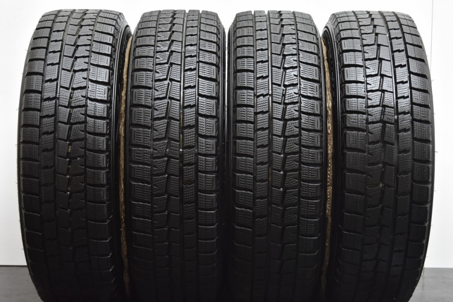 DUNLOP 4本 バリ山 2021年製 中古 スタッドレス タイヤ