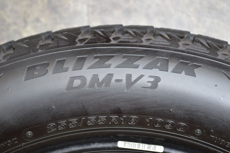 DM-V3 バリ溝！255/55R18