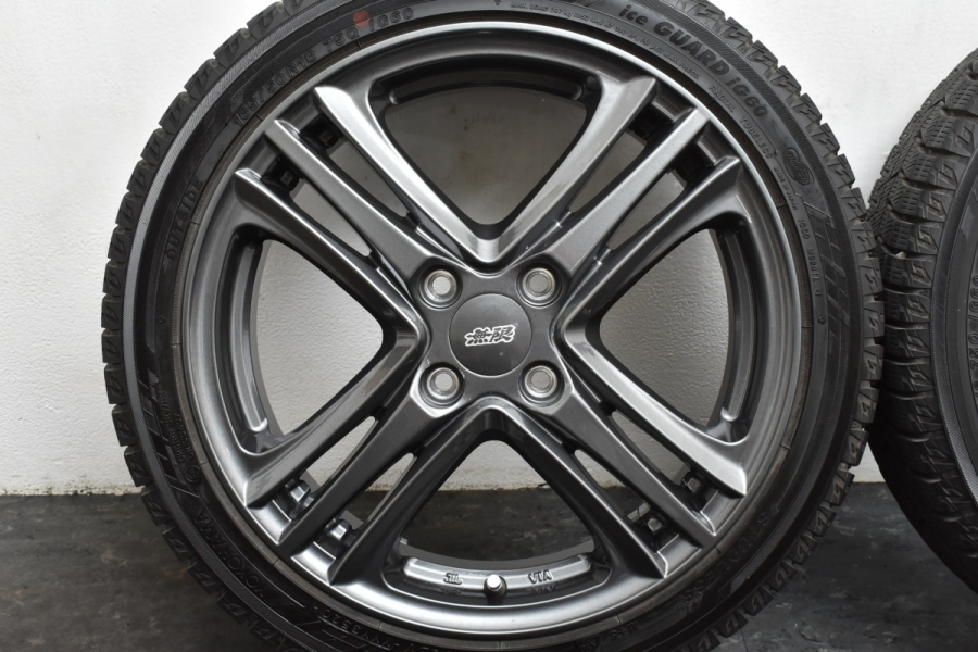 美品 バリ溝】無限 MUGEN MD4 16in 5J +45 PCD100 2020年製