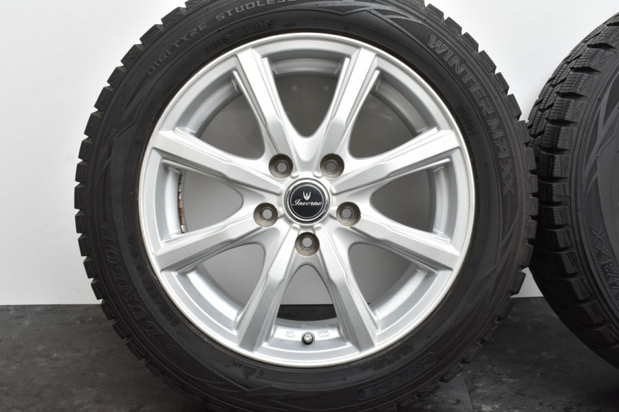 8.5分山 程度良好品】インベルノ TE 16in 6.5J +53 PCD114.3