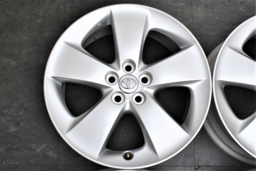 30プリウス　ツーリング ホイール　 17インチ 17×7J +50 5H 4本 美品】トヨタ 30 プリウス ツーリング セレクション 純正 17in