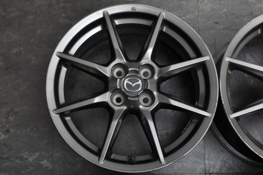 NDロードスター 純正ホイール タイヤセット マツダ2 デミオ 4本セット マツダ ND系 ロードスター純正 16インチ 6.5J +45 4穴