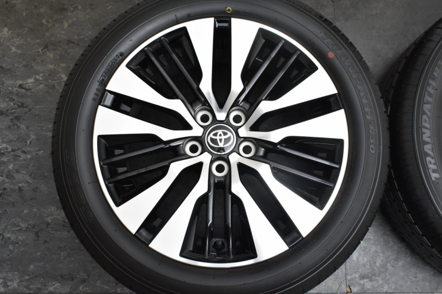 新車外し品 美品】トヨタ 30 アルファード SC 後期 純正 18in 7.5J +45 
