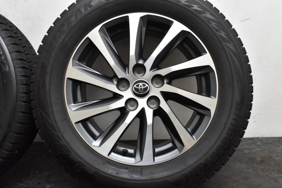 バリ溝 美品】トヨタ 30 アルファード 純正 17in 6.5J +33 PCD114.3