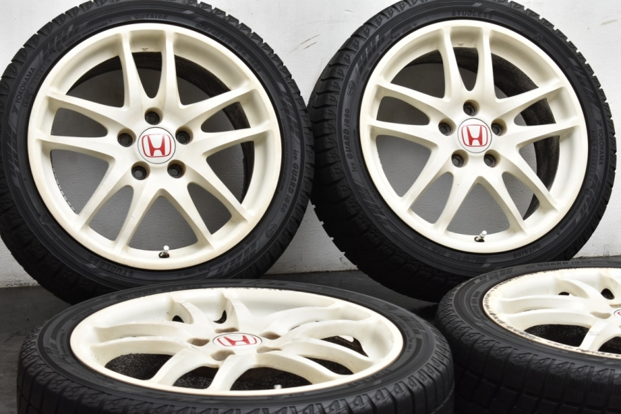 大特価】ホンダ DC5 インテグラ タイプR 純正 17in 7J +60 PCD114.3 ヨコハマ アイスガード iG60 215/45R17 純正戻し  アコード 中古 スタッドレスタイヤホイールセット | パーツ販売ナンバーワン