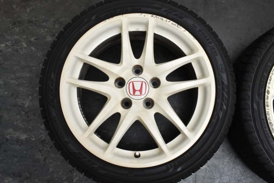 大特価】ホンダ DC5 インテグラ タイプR 純正 17in 7J +60 PCD114.3 ヨコハマ アイスガード iG60 215/45R17 純正戻し  アコード 中古 スタッドレスタイヤホイールセット | パーツ販売ナンバーワン