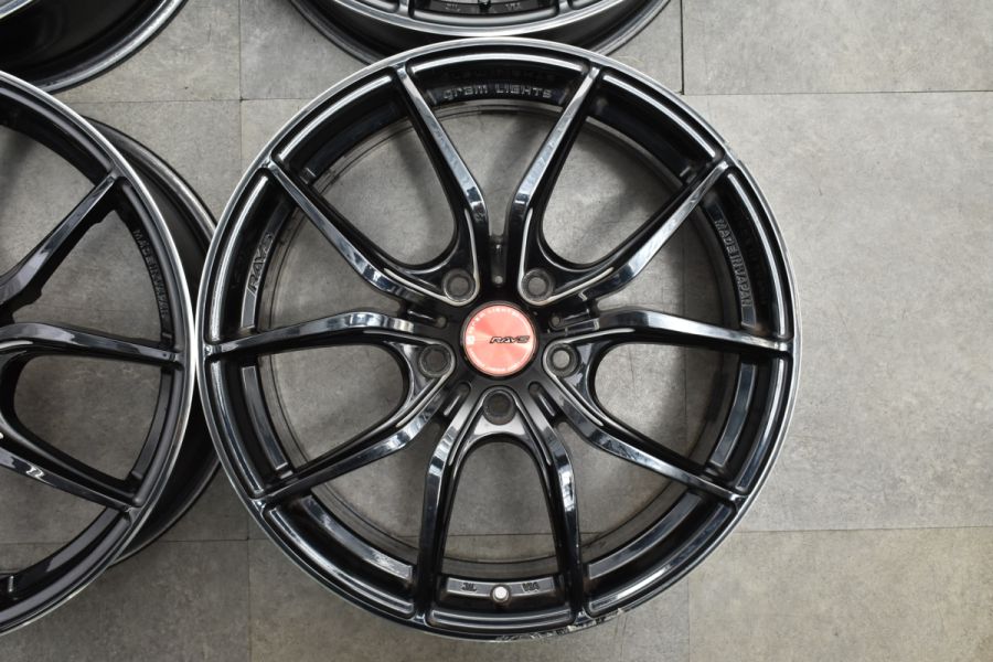 RAYS レイズ　グラムライツ　57FXX　18インチ　7.5J　5H PCD100　レガシィなどに GRAM LIGHTS 57FXX のパーツレビュー | プリウス(ROUTE) | みんカラ