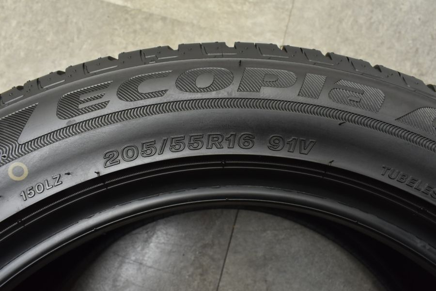 2023年製 イボ付き】ブリヂストン エコピア EP150 205/55R16 1本 バリ 