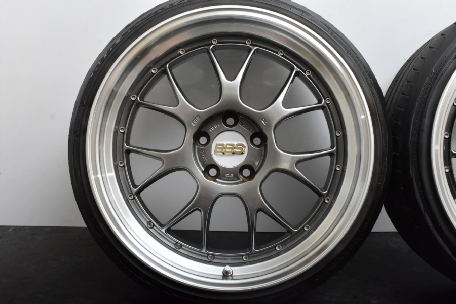 鍛造 2ピース】BBS LM-R LM301 LM308 19in 9.5J +38 +25 PCD114.3 215/35R19 アリスト クラウン  マークX スカイライン オデッセイ 中古 タイヤホイールセット | パーツ販売ナンバーワン