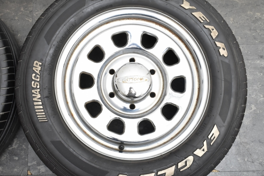 ホイールのみ販売可能】MLJ デイトナ 16in 6.5J +45 PCD139.7