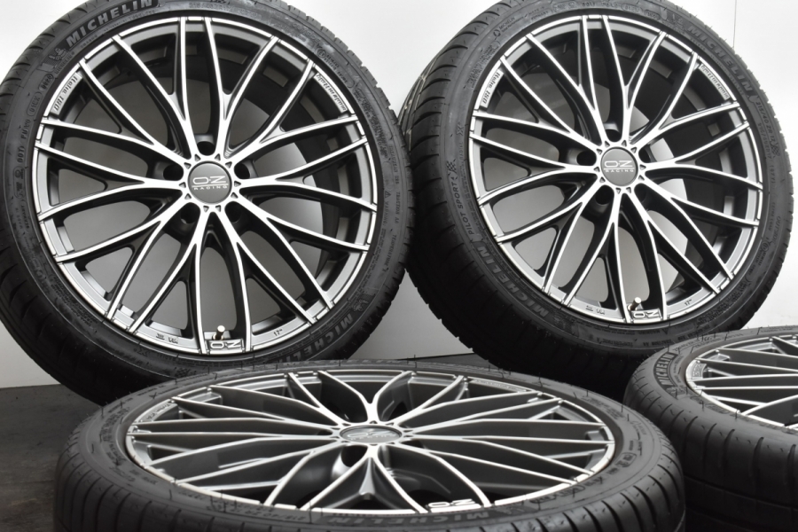 人気品 バリ溝付】OZレーシング Sport Italia 150 17in 7J +35