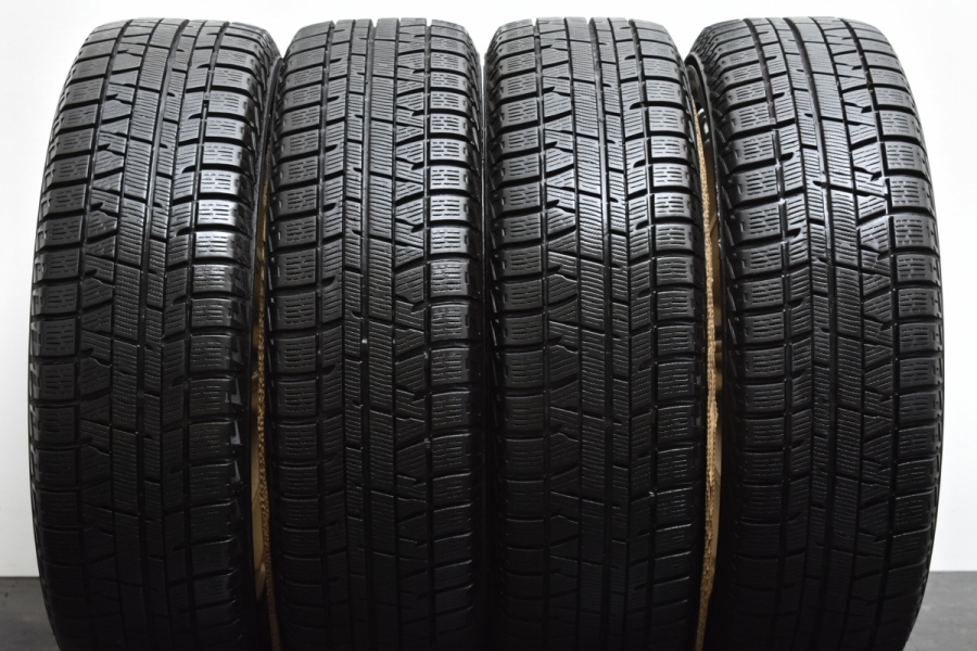 【美品】シュナイダー スタッグ 15in 4.5J +43 PCD100 ヨコハマ アイスガード5PLUS iG50+ 165/55R15 デイズ  ルークス NBOX ワゴンR ミラ