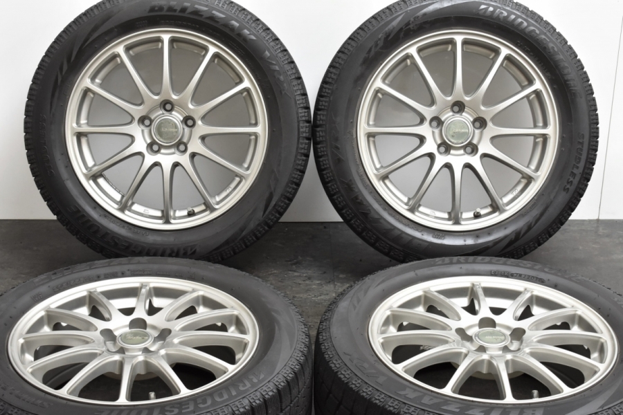 程度良好品】エコフォルム SE-12 16in 6.5J +46 PCD100 ブリヂストン 