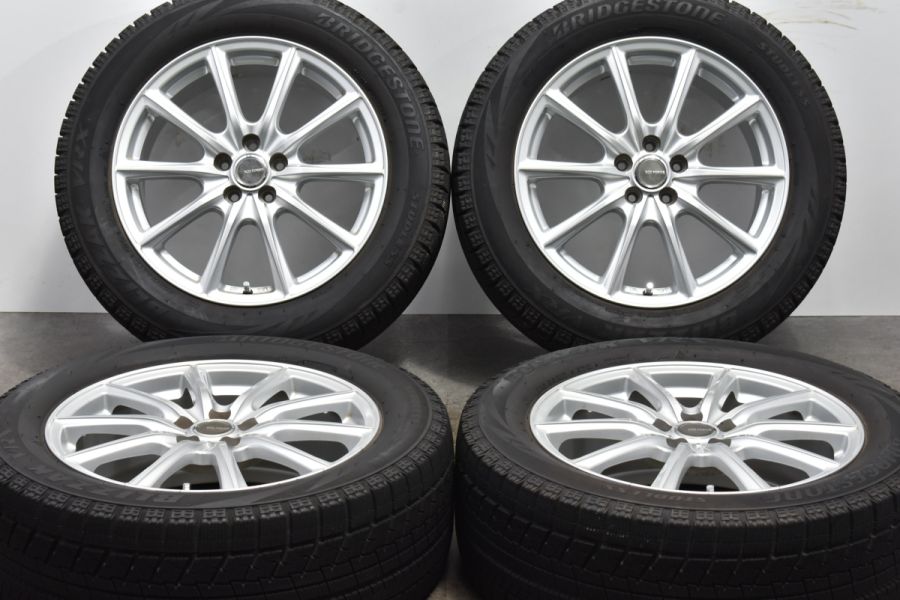 【良好品】エコフォルム 17in 7J +53 PCD100 ブリヂストン ブリザック VRX 225/55R17 スバル SH フォレスター XV  交換用