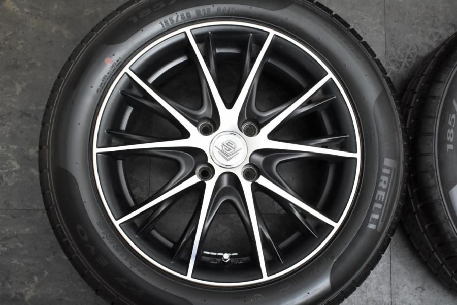 ラベル付き未使用タイヤ】シュタイナー TX5 15in 5.5J +43 PCD100  