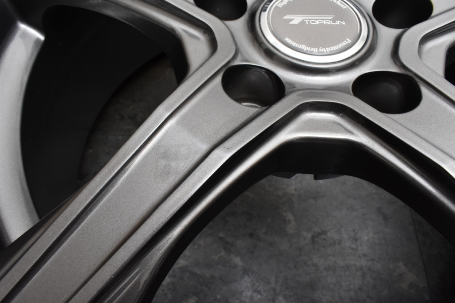 美品 9分山】トップラン VR5 16in 6.5J +38 PCD114.3