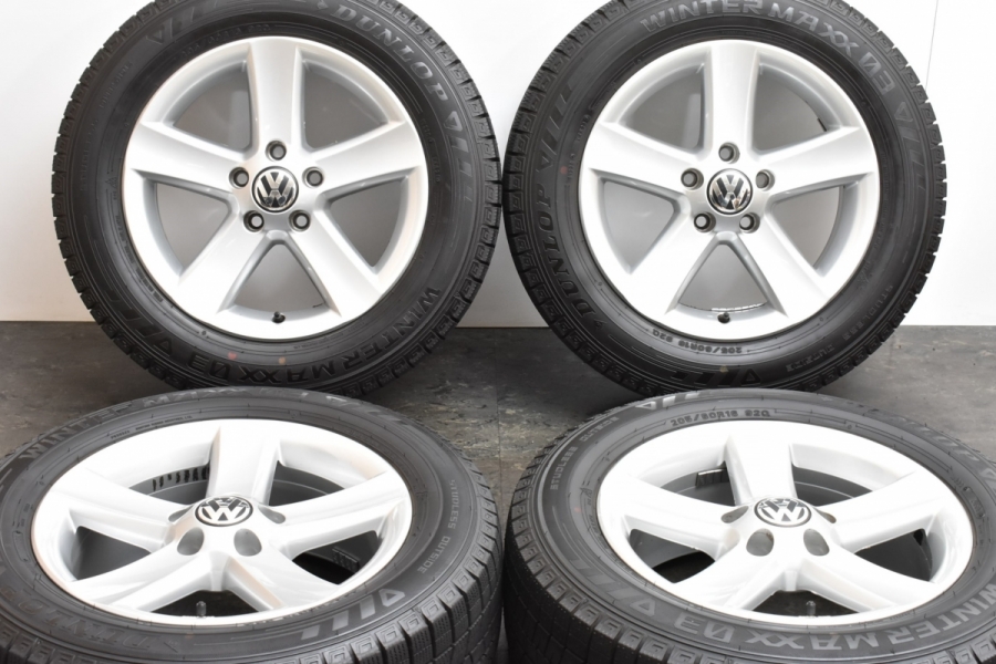 BORBET 16インチ DUNLOP スタッドレス ワーゲン トゥーラン③ BORBET 16インチ DUNLOP スタッドレス ワーゲン トゥーラン②