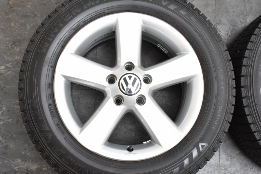 BORBET 16インチ DUNLOP スタッドレス ワーゲン トゥーラン④ BORBET 16インチ DUNLOP スタッドレス ワーゲン ゴルフトゥーラン HOMU