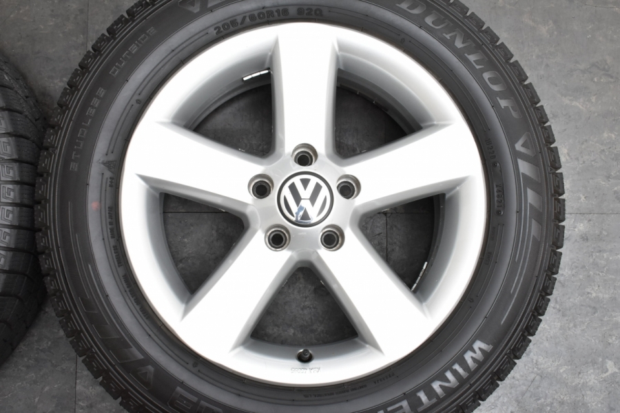 2021年製 バリ溝 WM03付】VW ティグアン 純正 16in 6.5J +33 PCD112