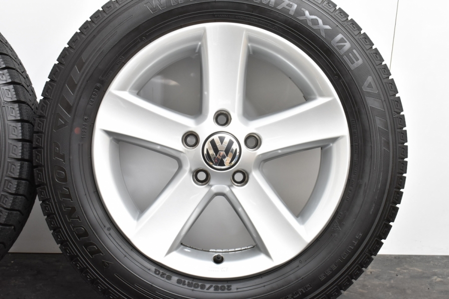 2021年製 バリ溝 WM03付】VW ティグアン 純正 16in 6.5J +33 PCD112