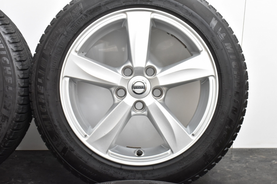 ミシュラン X-ICE  VOLVO純正アルミ 16インチ 4本セット ミシュラン X-ICE SNOW VOLVO純正アルミ 16インチ 4本セット