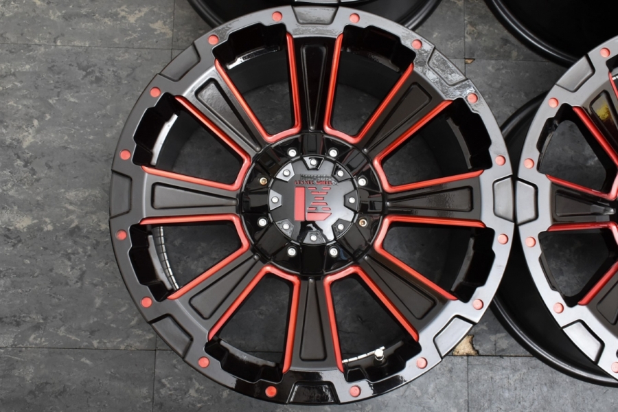 美品】レクセル デスロック 17in 8.5J +20 PCD139.7 4本 FJクルーザー