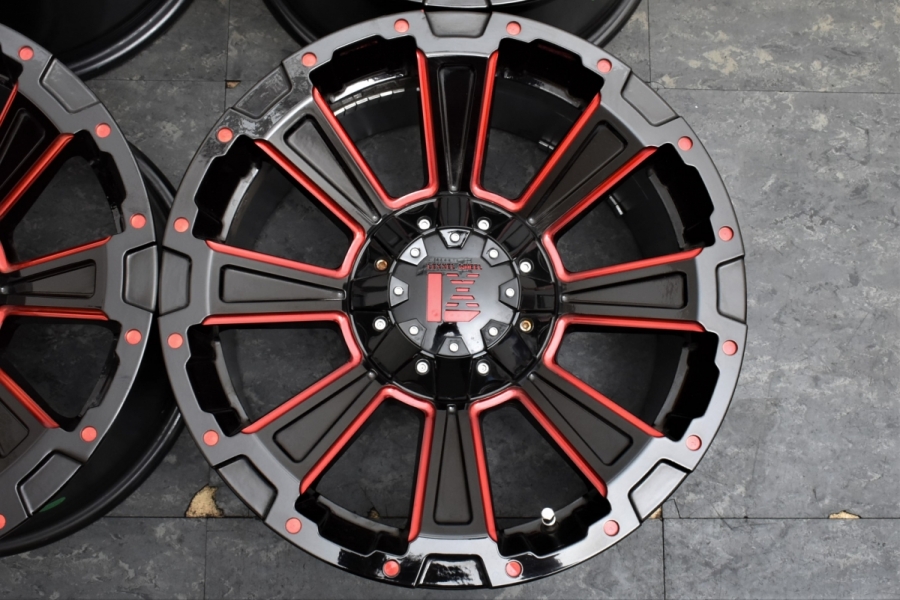 美品】レクセル デスロック 17in 8.5J +20 PCD139.7 4本 FJクルーザー