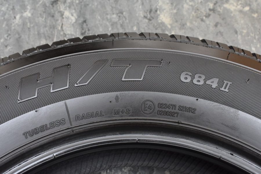 2022年製 9分山】ブリヂストン デューラー H/T 684II 175/80R16 2022年製 9分山】ブリヂストン デューラー H/T 684II 175/80R16