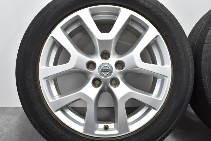 日産 ニッサン T31 エクストレイル 後期 純正 18in 7J ホイール4本 日産 - 日産 NISSAN 純正 ニッサン純正 T31 エクストレイル 18