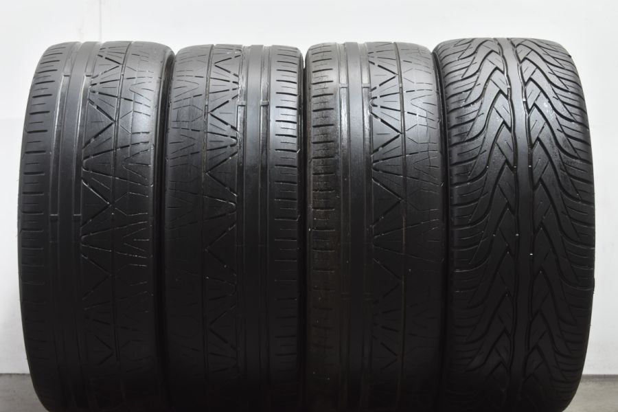 深リム 24インチ大口径】15本スポーク 24in 9J +20 PCD139.7 ニットー ワンリ 275/30R24 ランドクルーザープラド  ハイラックスサーフ 中古 タイヤホイールセット | パーツ販売ナンバーワン