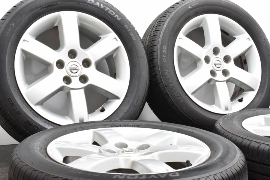 9分山】ニッサン T30 エクストレイル 純正 17in 6.5J +40 PCD114.3 DAYTON DT30 215/60R17 エルグランド  交換用 車検用など 中古 タイヤホイールセット | パーツ販売ナンバーワン