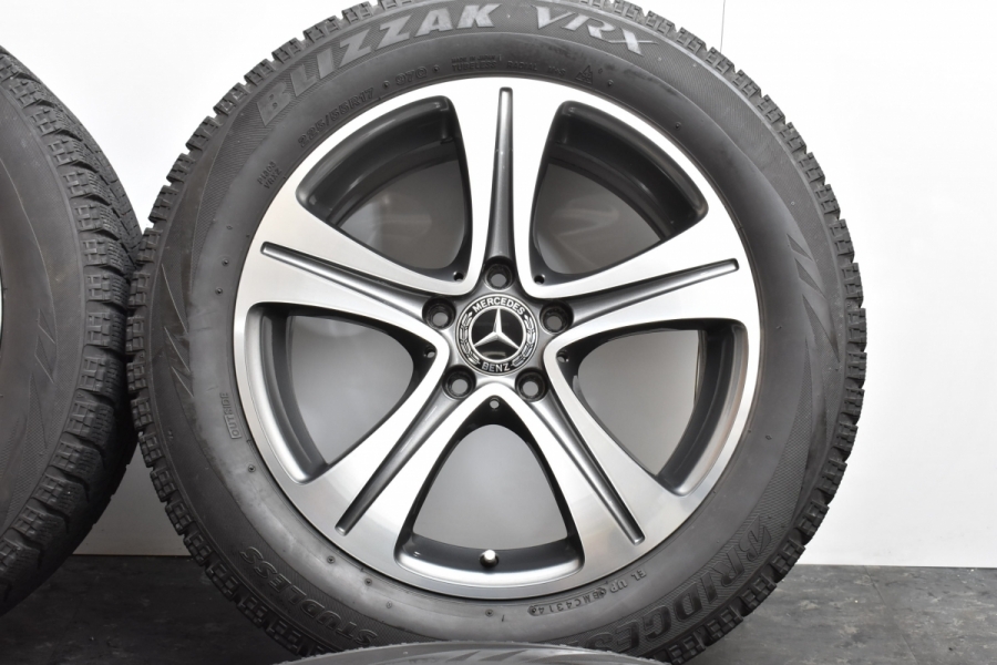 美品】メルセデスベンツ W213 Eクラス 純正 17in 7.5J +40 美品】メルセデスベンツ W213 Eクラス 純正 17in 7.5J +40