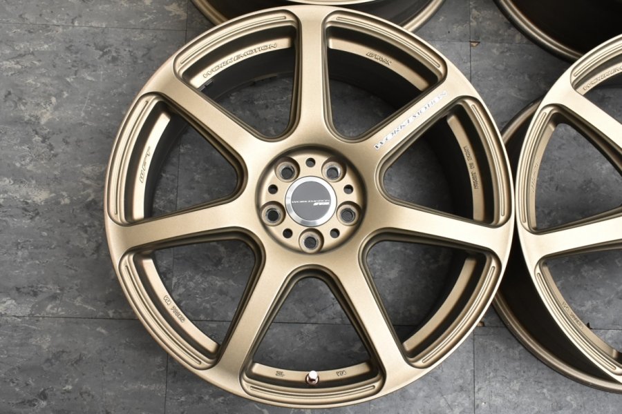 美品】WORK ワークエモーション T7R 18in 7.5J +53 PCD100 ホイール