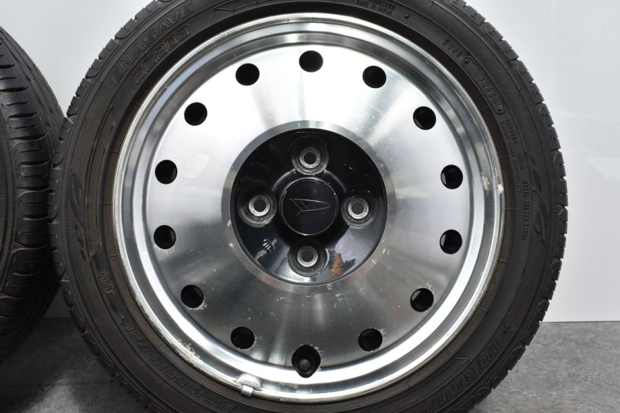 希少品】ダイハツ ネイキッド 純正 14in 4.5J +45 PCD100 ダンロップ エナセーブ EC203 165/55R14 コペン ミラ  ミラジーノ エッセ MAX 中古 タイヤホイールセット | パーツ販売ナンバーワン