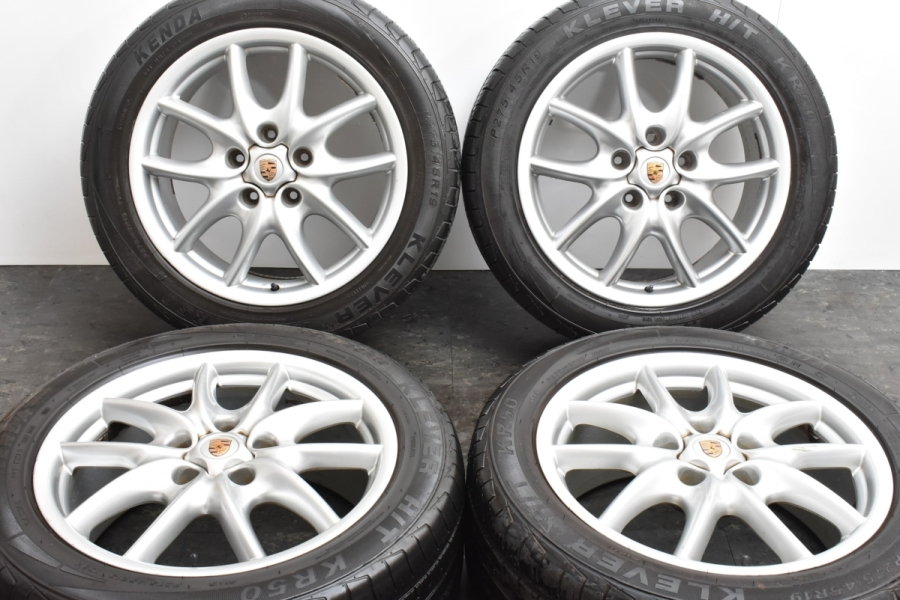 程度良好品】ポルシェ カイエン ターボ 純正 19in 9J +60 PCD130 