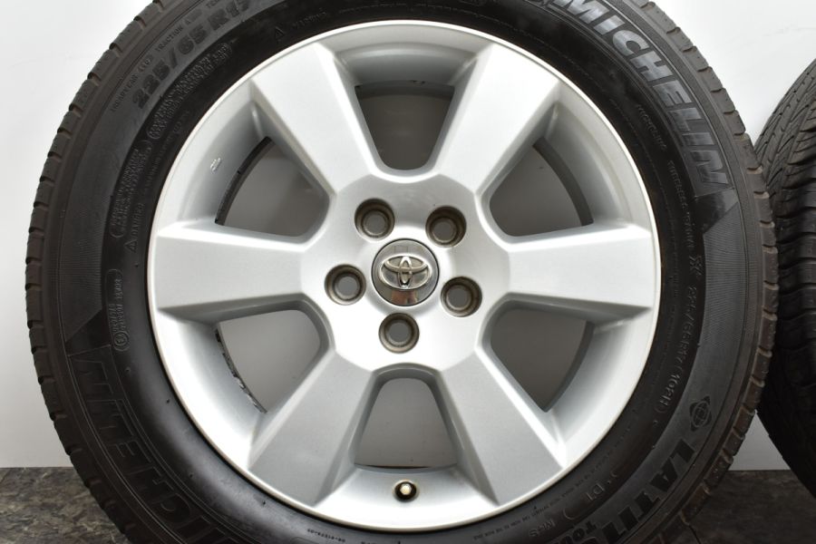 程度良好品】トヨタ 30 ハリアー 純正 17in 6.5J +35 PCD114.3 