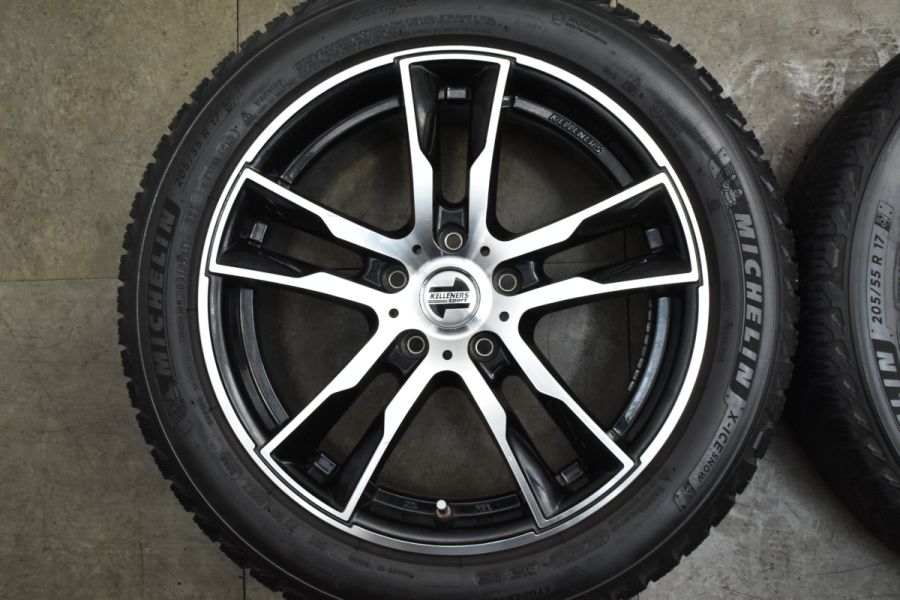 交換用に】Kelleners ケレナーズ Jr E5 17in 7J +54 PCD112 ミシュラン 