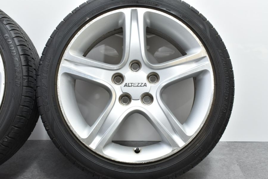 大特価】トヨタ アルテッツァ 純正 17in 7J +50 PCD114.3 グッドイヤー