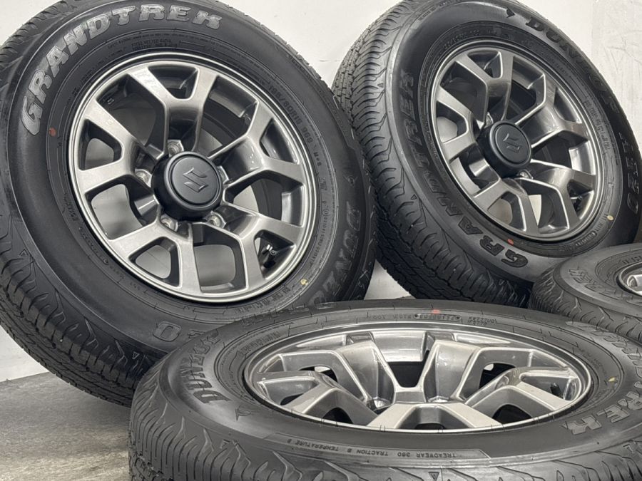 新車外し品 バリ溝】スズキ JB74 ジムニーシエラ 純正 15in 5.5J +5